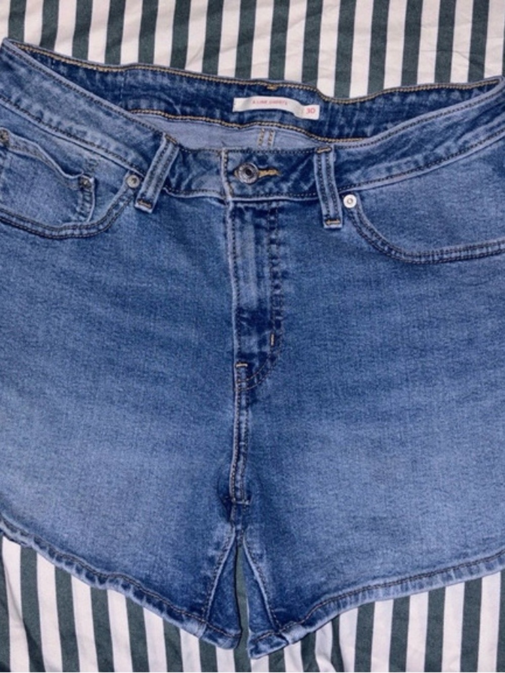 Levi's Blue Women's Denim Shorts